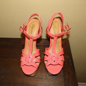 women's Paprika Pink heels
